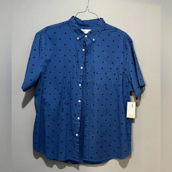 Old Navy Short Sleeve Men’s Button Down - Picture 1 of 3